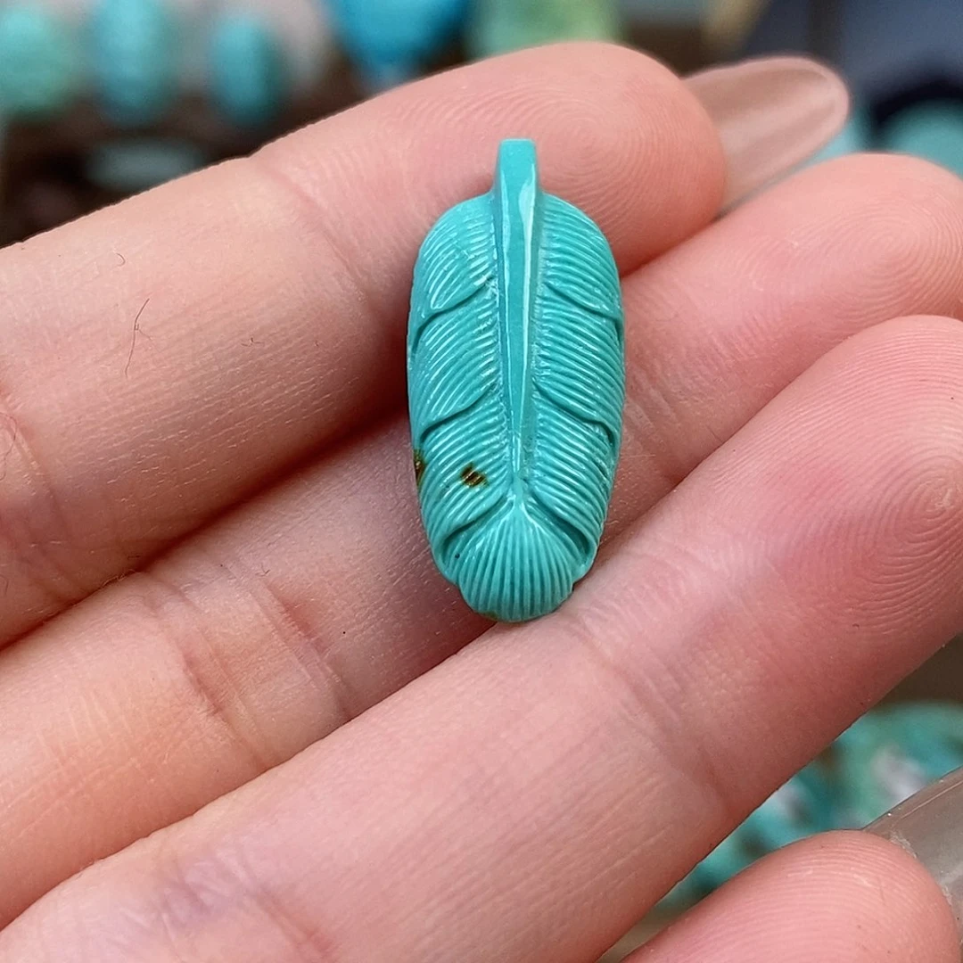 绿松石雕刻未镶嵌