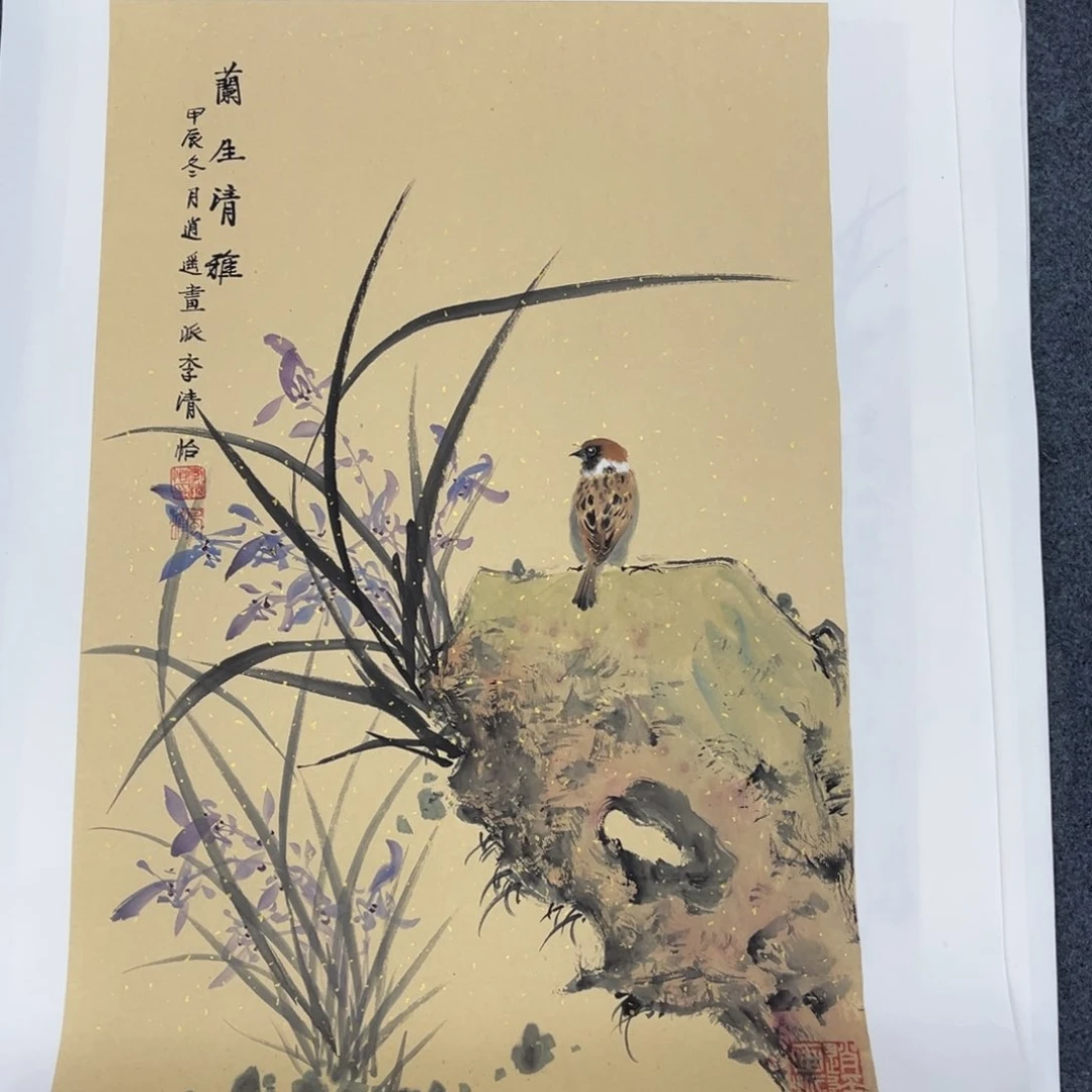 国画绘画手绘作品