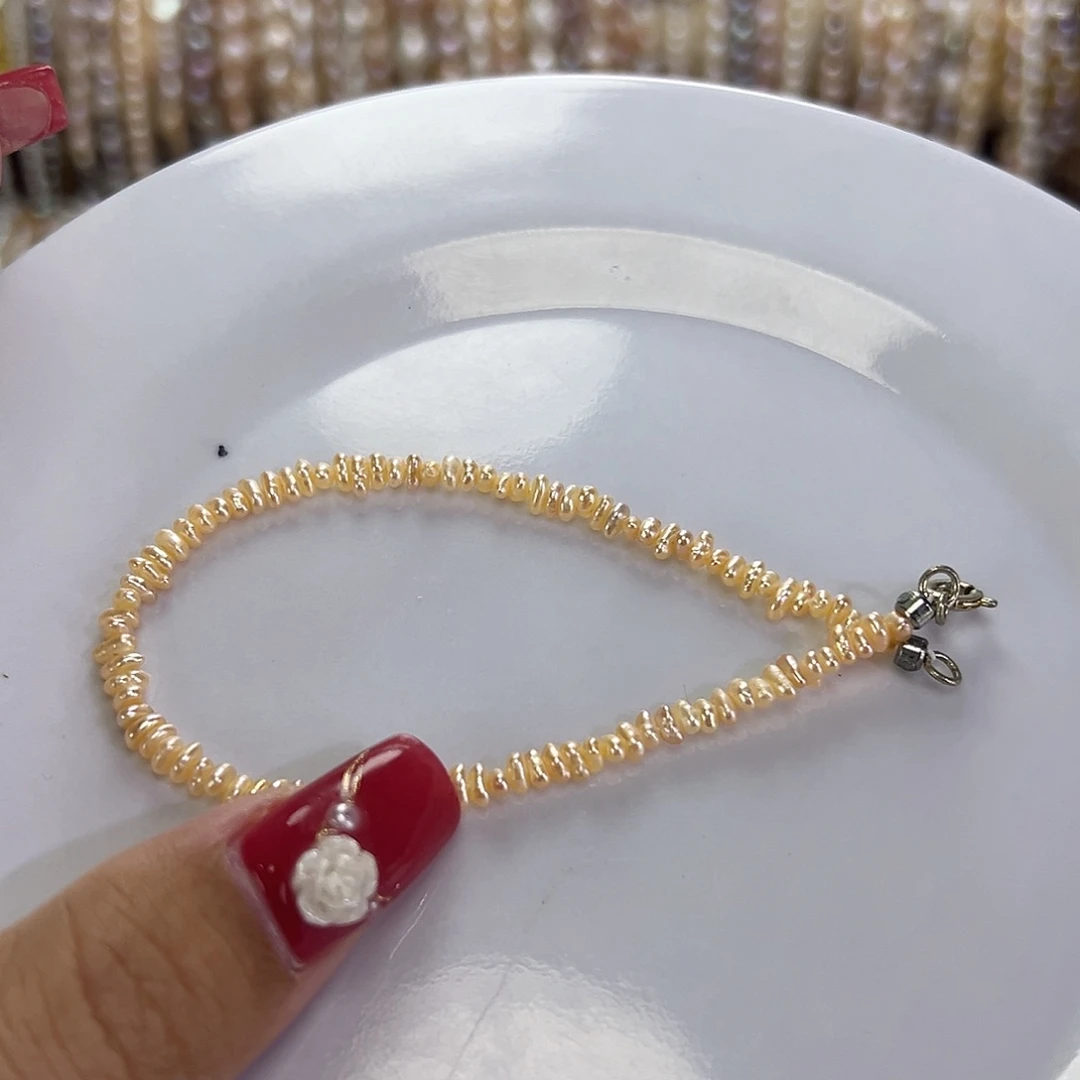 手绳淡水珍珠钛钢