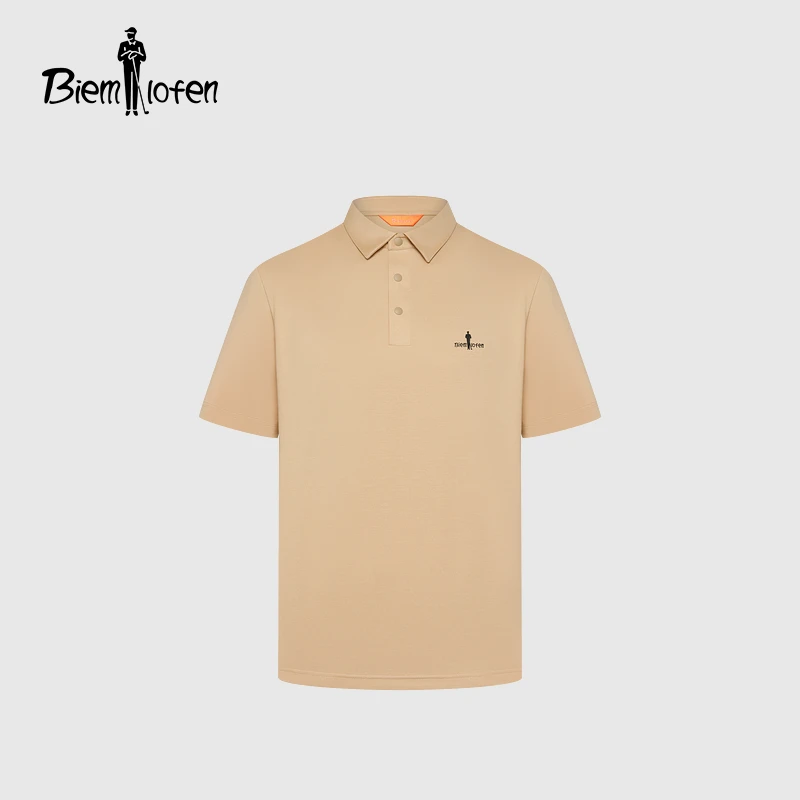 【凉感冰舒棉】比音勒芬25高质夏季凉感亲肤棉柔休闲短袖polo衫-6