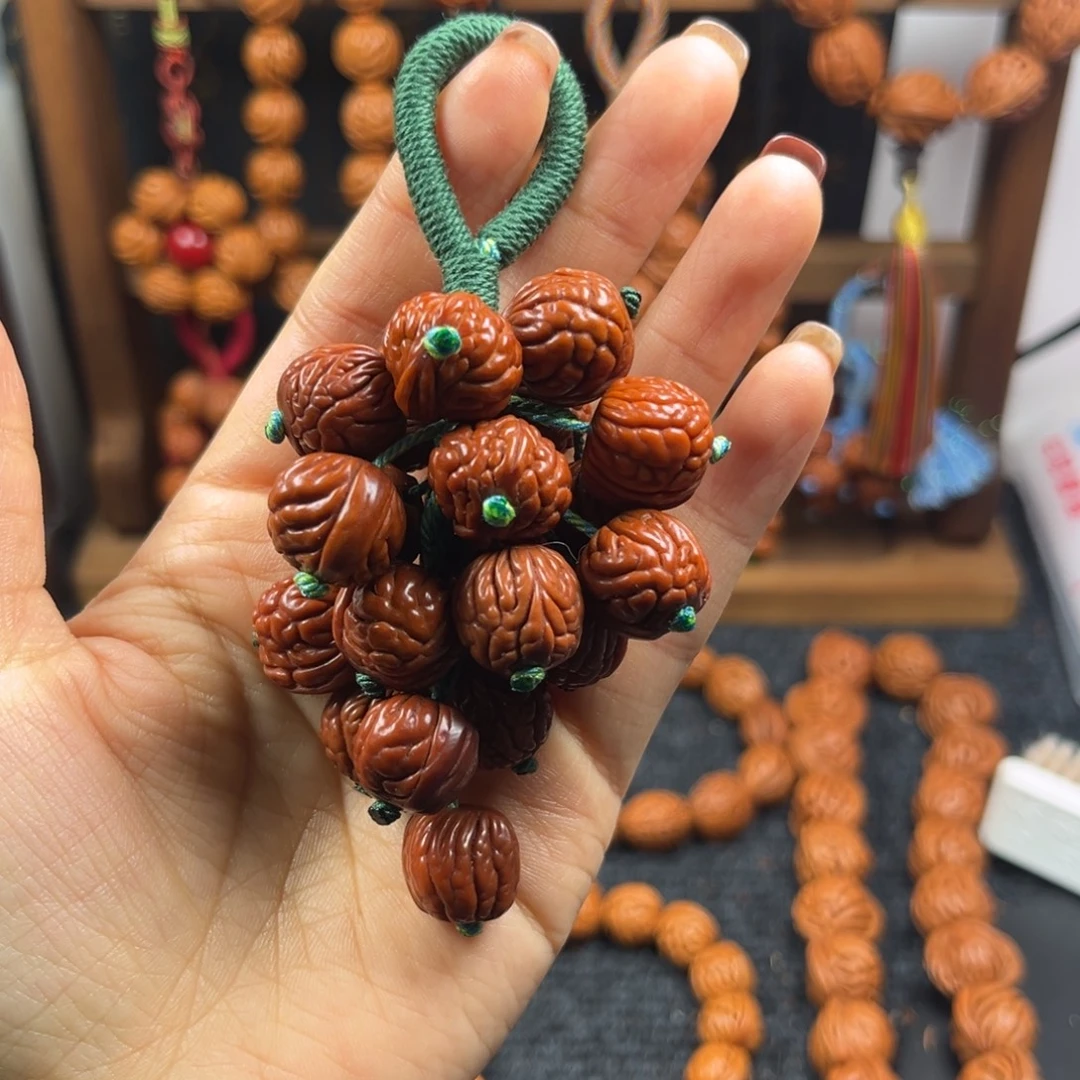 桃核吊坠桃枭挂件L3