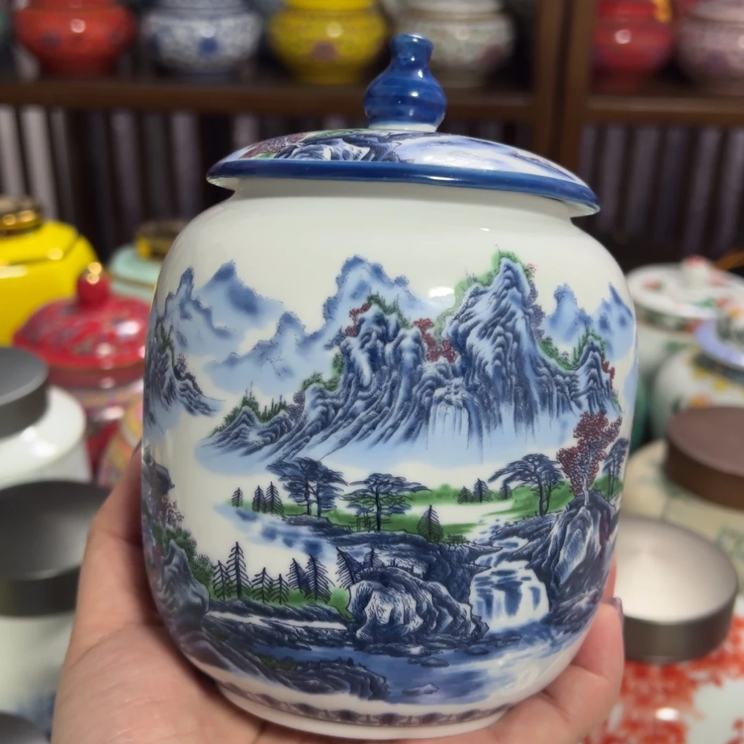 陶瓷茶叶罐密封罐