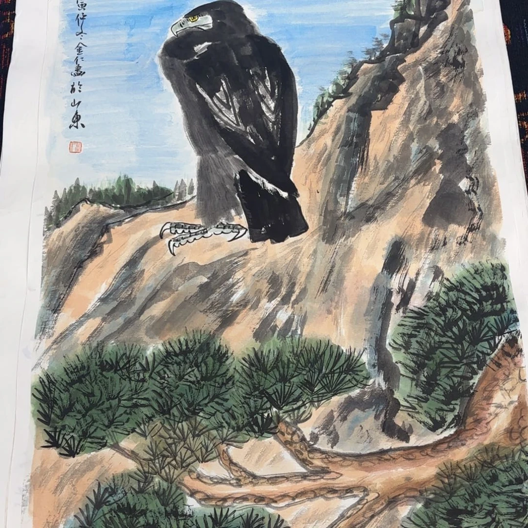 国画国画老师作品刘