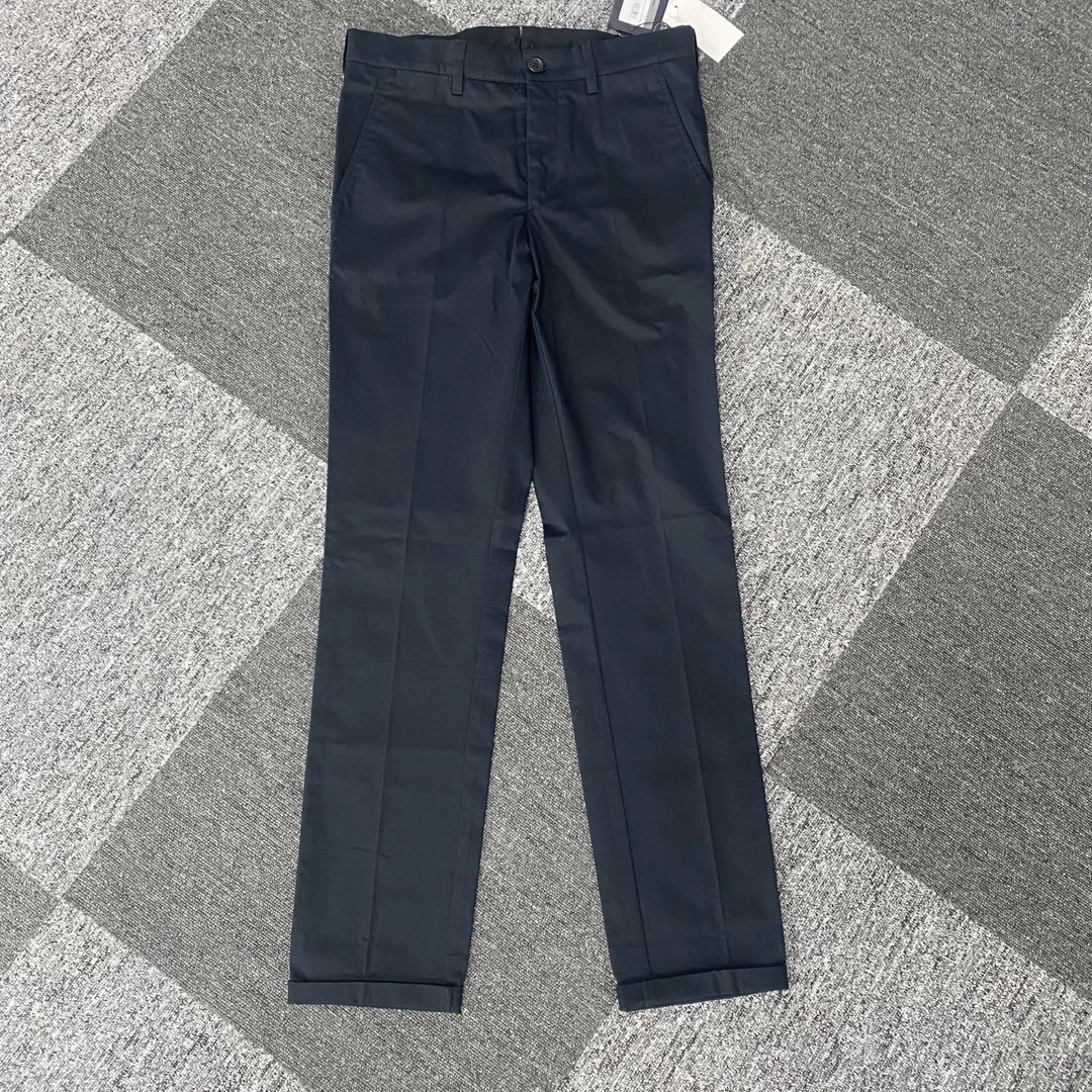 未使用 Prada/普拉达 男士藏蓝色休闲裤155828