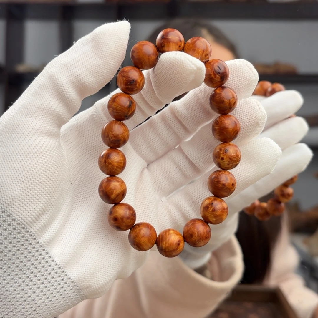 柏木（崖柏）手串/手链 多宝珠1.2贴山变异包19.4薄荷