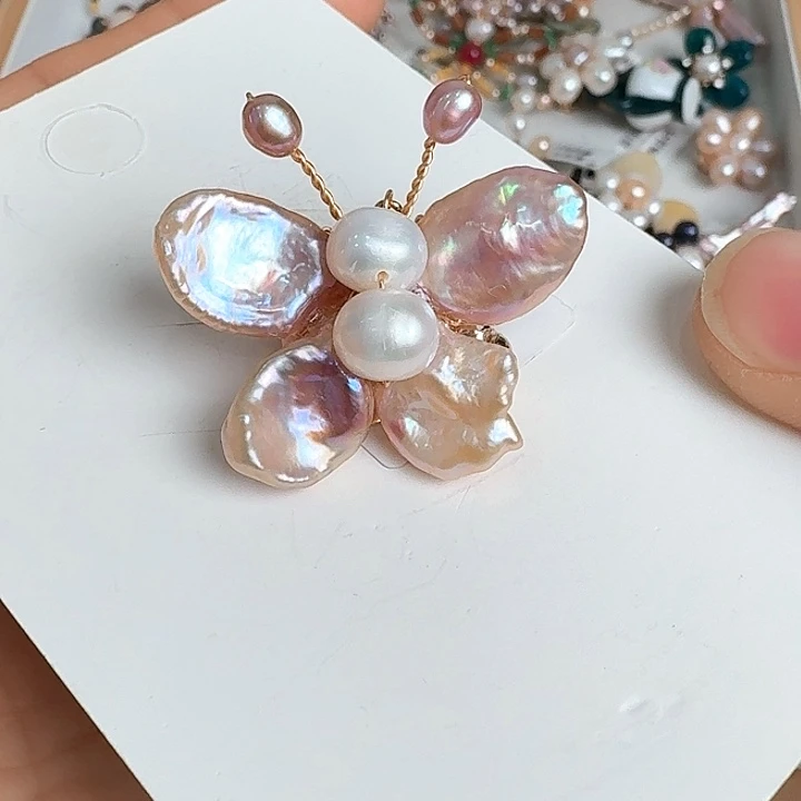 胸针未镶嵌淡水珍珠