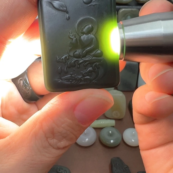 吊坠(不含链)未镶嵌和田玉