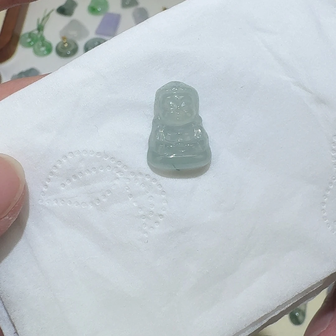 颈饰未镶嵌翡翠宝宝佛