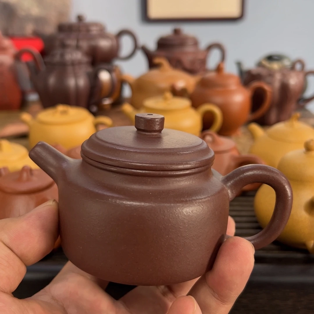 也***天茶壶紫砂手工制作