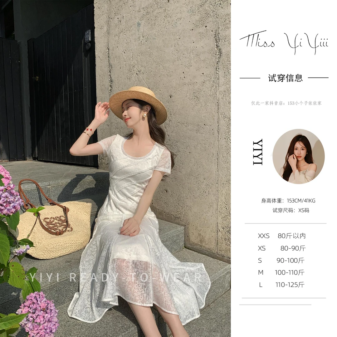 【心动旋律】<中秋国庆大狂欢>小个子温柔甜美风连衣裙海边度假长裙