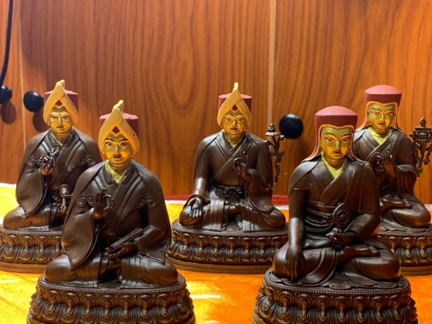 10公分的红铜萨伽五组