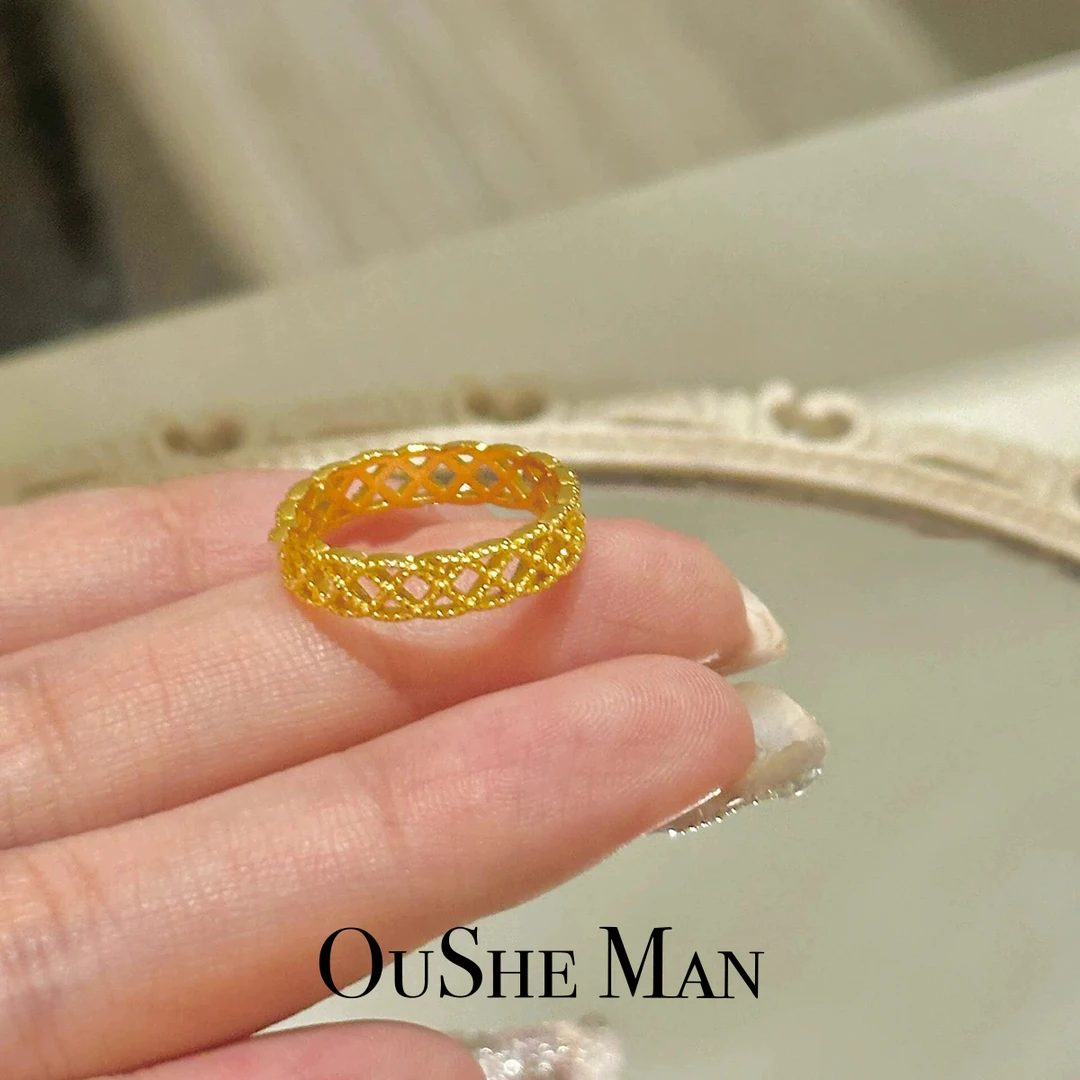 镂空蕾丝戒指 多样性发货 75329