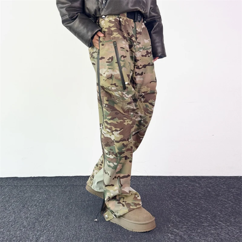 SoldiXZ户外城市机能gropcore硬壳拉链休闲裤