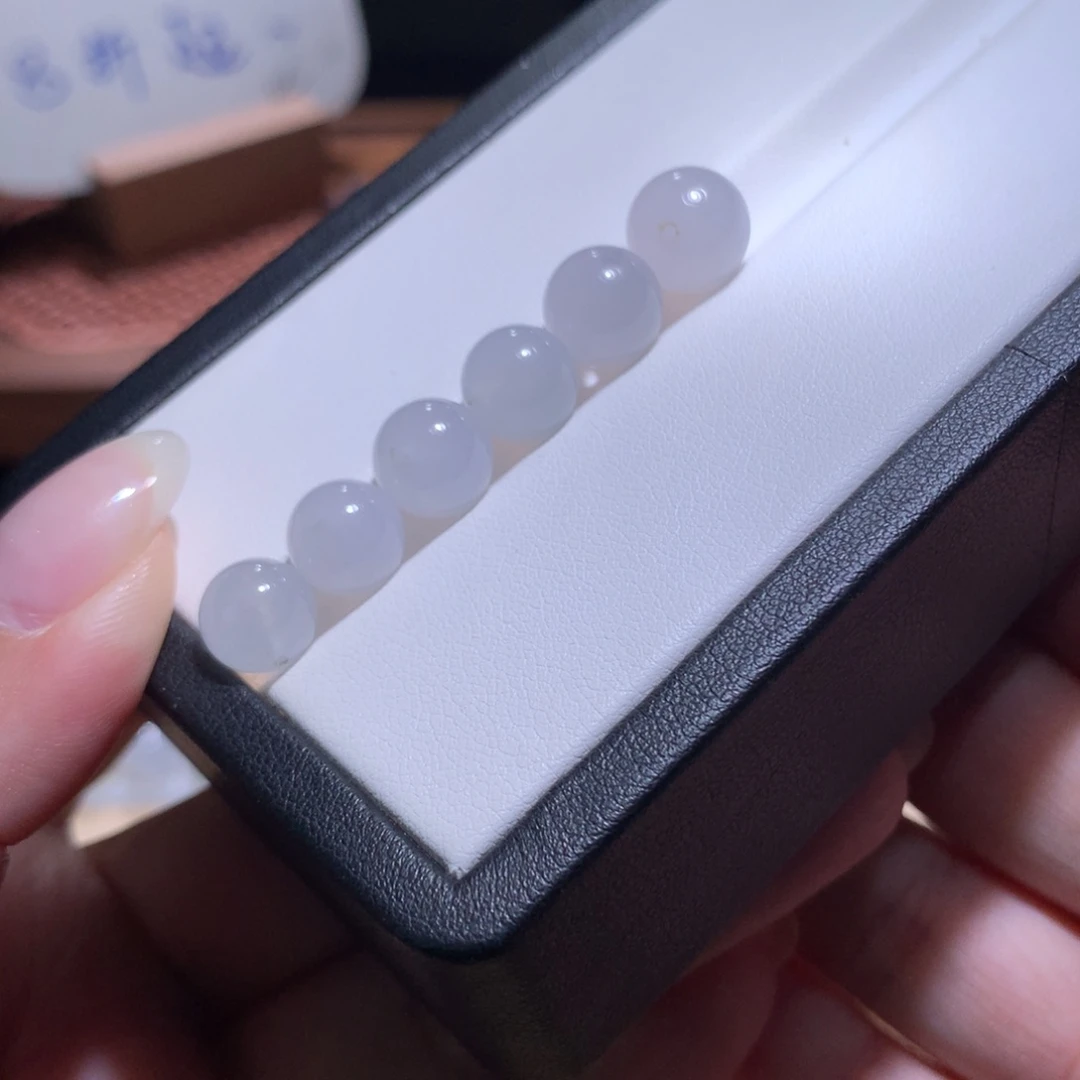 翡翠散珠特价粉卡8-9.9发其一