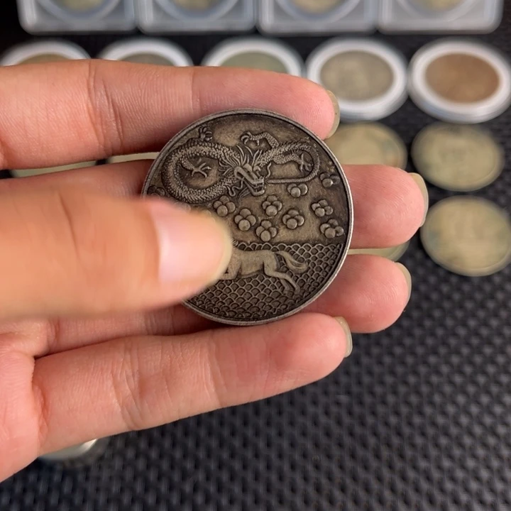 金属大头龙洋船洋工艺品