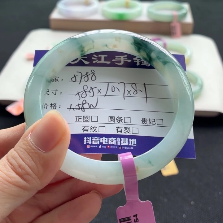 未镶嵌手镯翡翠翡翠