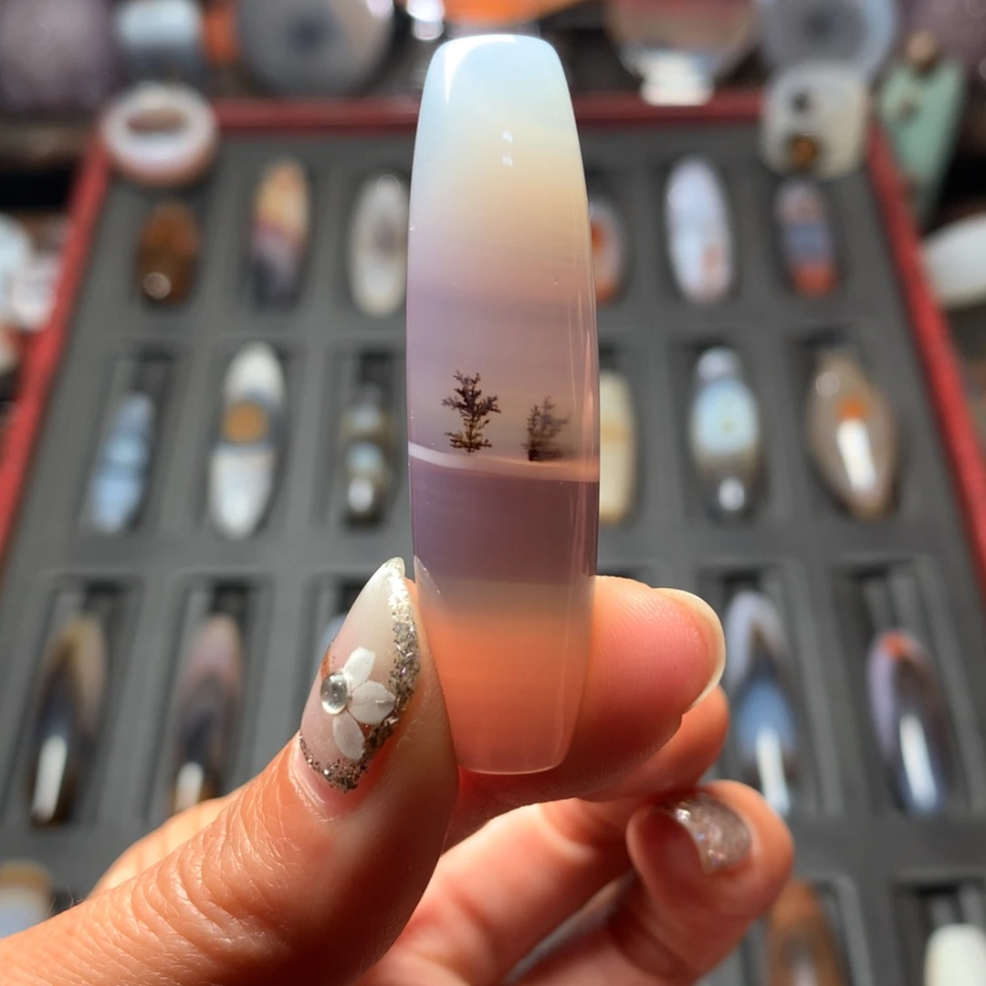 玛瑙/玉髓未镶嵌颈饰