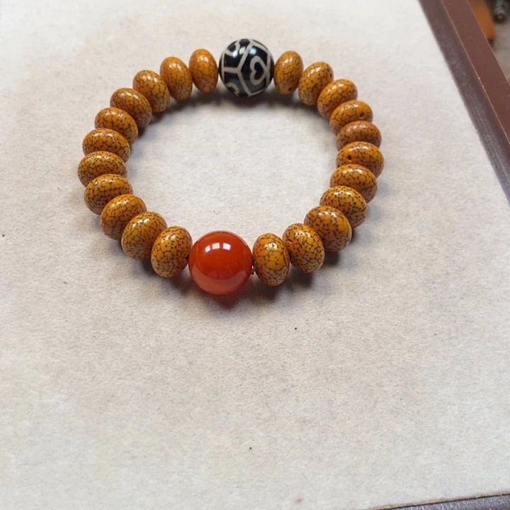 菩提把件星月菩提子