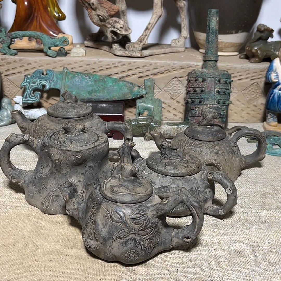 一***～瓷片精品瓷器摆件