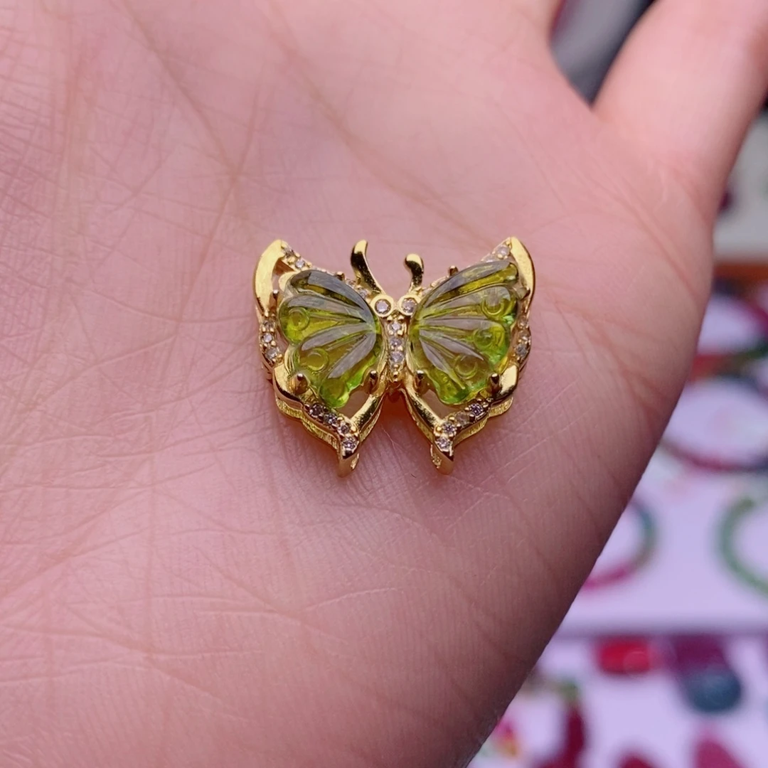 未镶嵌魔盒碧玺蝴蝶yy