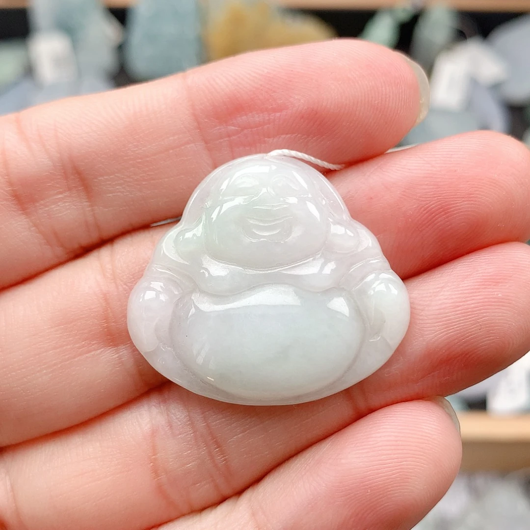 翡翠未镶嵌吊坠(不含链)44佛公
