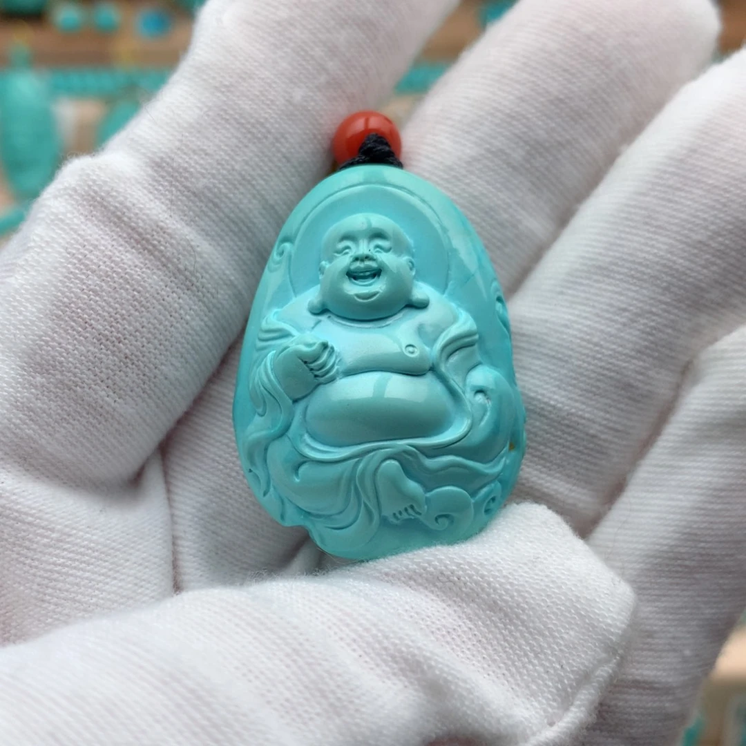 绿松石未镶嵌珠宝奇石13.6克