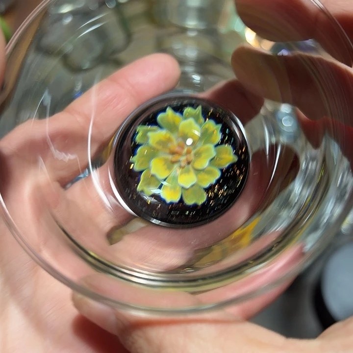 手工艺品玻璃玻璃茶器鸿杯湘色