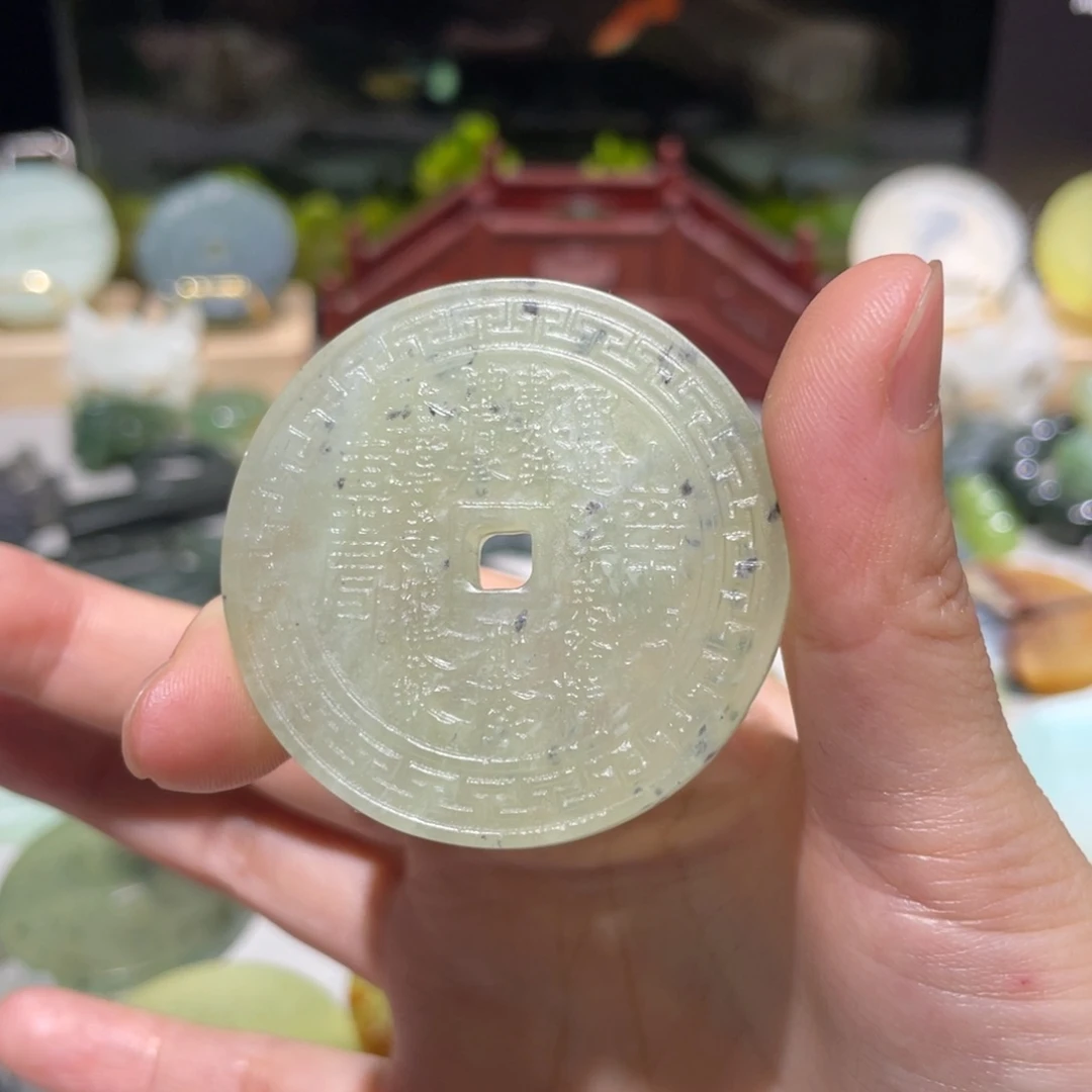 岫玉未镶嵌颈饰颈饰21