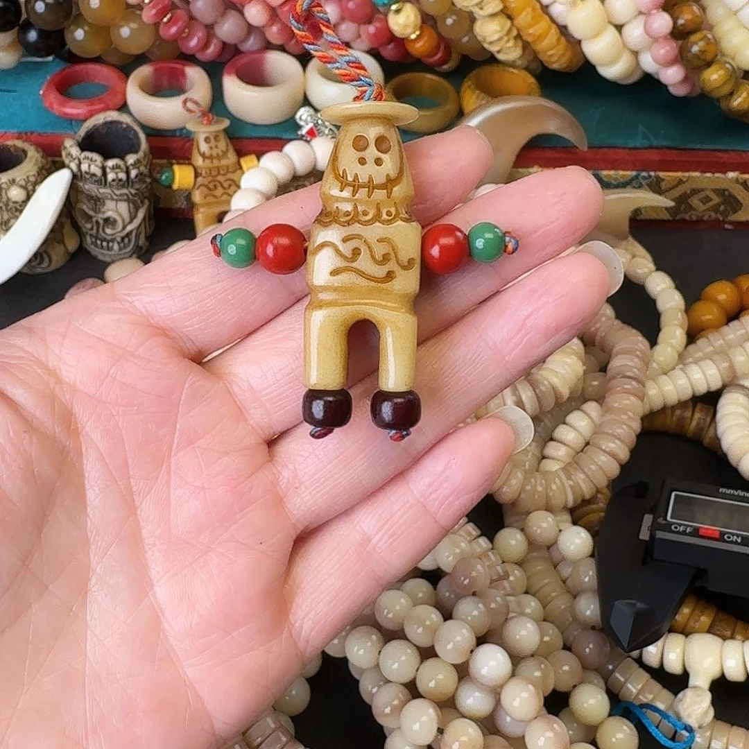 牛骨手串/手链陈**?牛骨阿呆侧挂