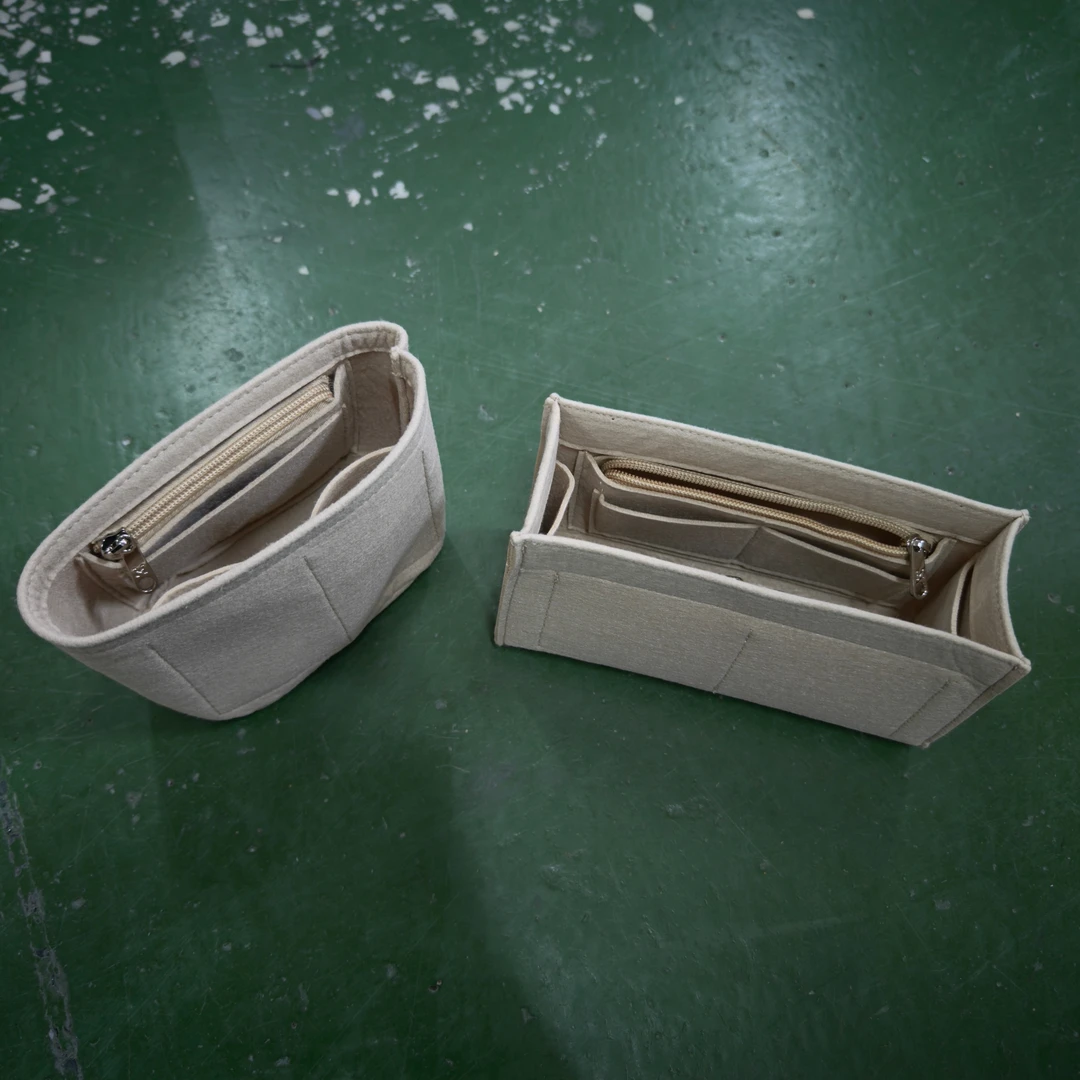 带拉链收纳盒简单又时尚！桌面北欧水洗储物包