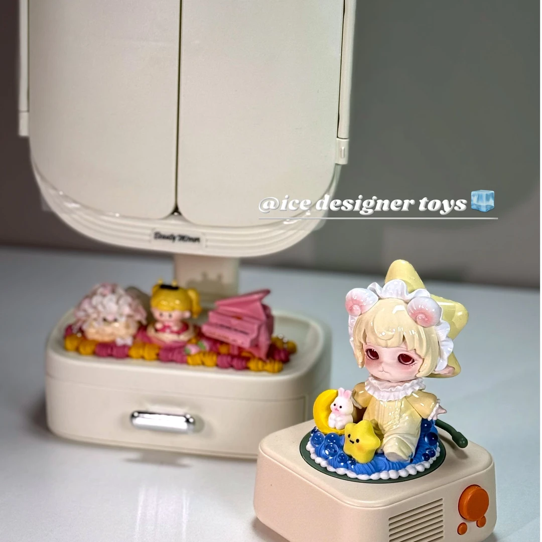 （混端）萌粒手办盲盒奶油胶DIY创意潮玩可爱多功能