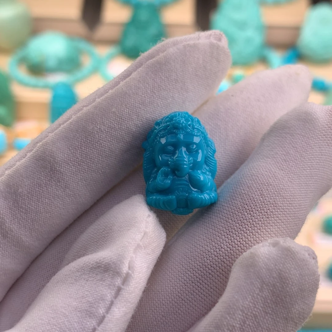 绿松石珠宝奇石未镶嵌m****M