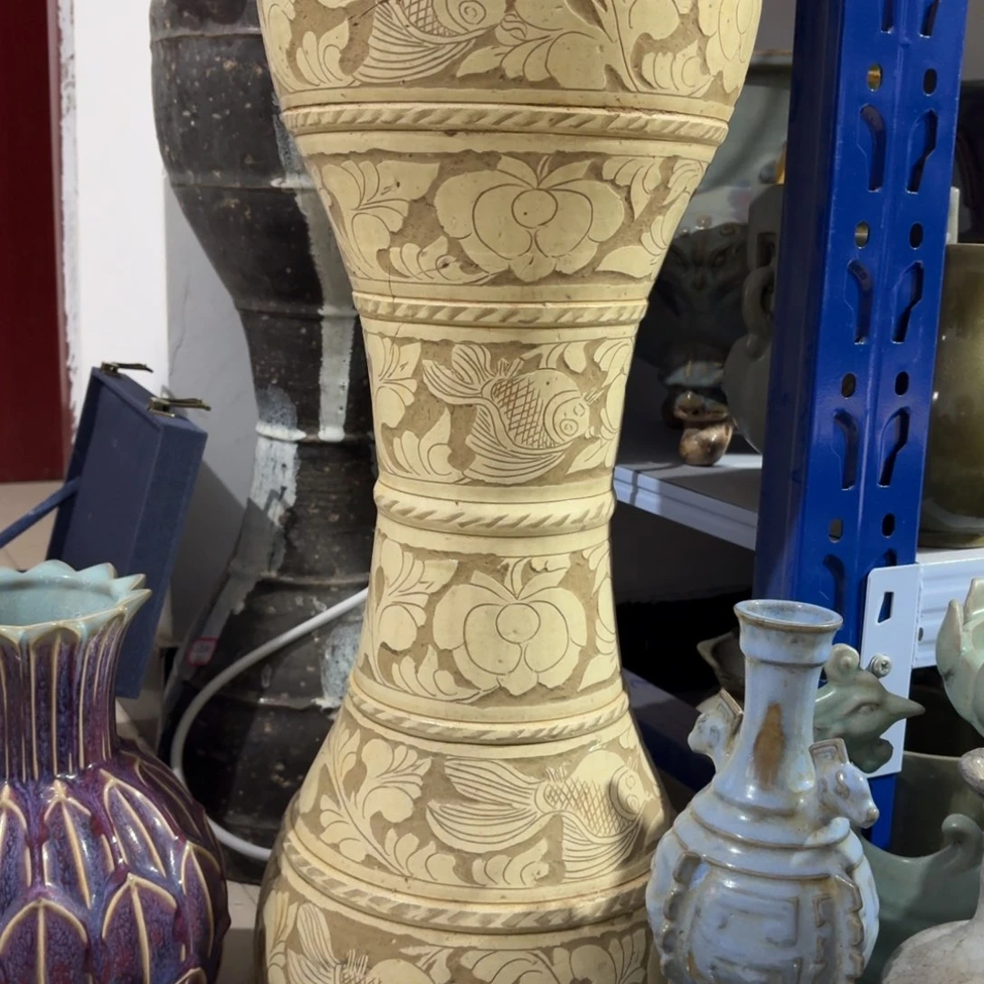 养***人瓷片器形美观大方典雅