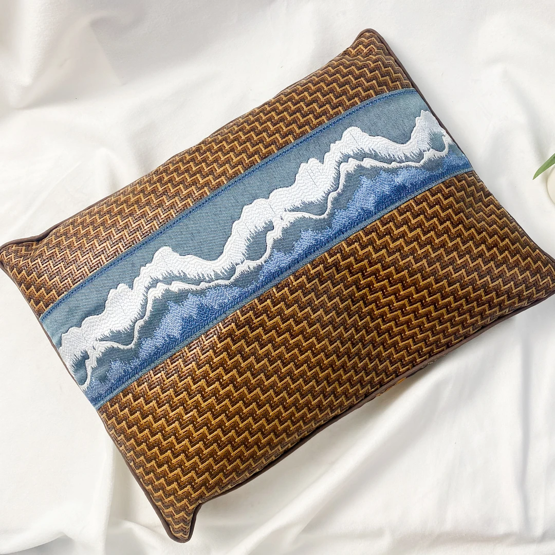 【宝珠臻选】老白棋 cx 颗粒枕头中式老年长辈礼品 约4斤装（送枕套）