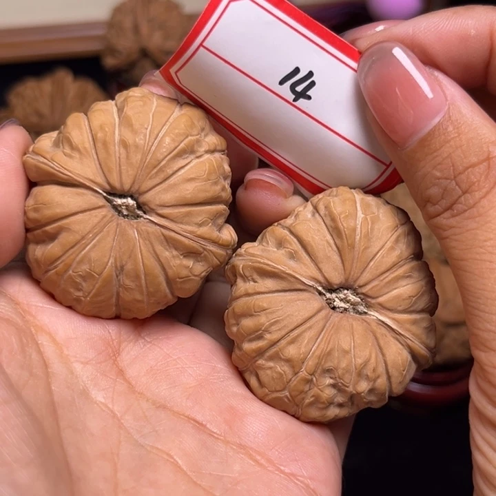 吊坠文玩核桃43全品南瓜饼14