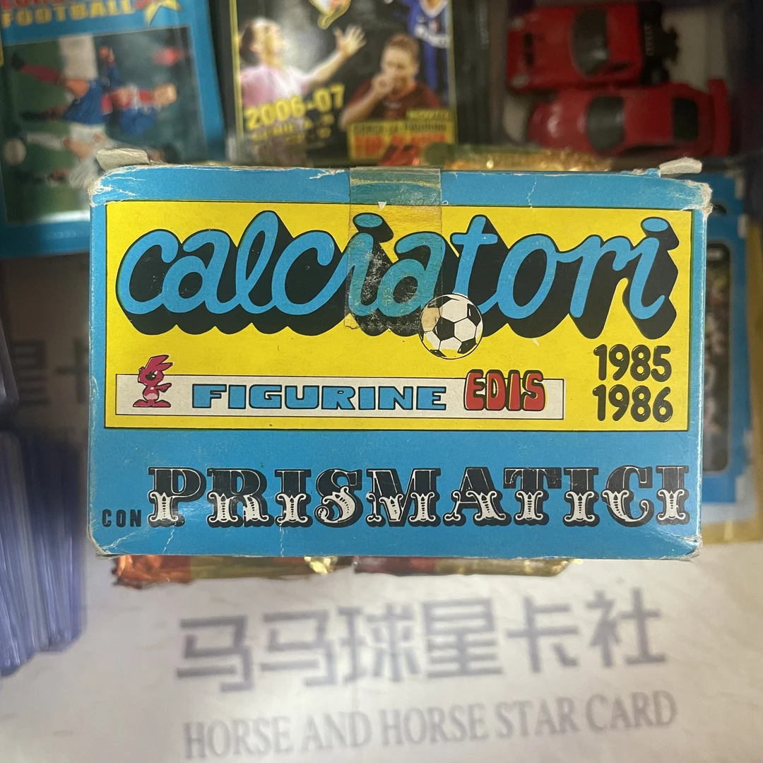 【拆盒】EDIS 1985-86赛季 意甲贴纸 【单包】（未成年人，禁止下单）