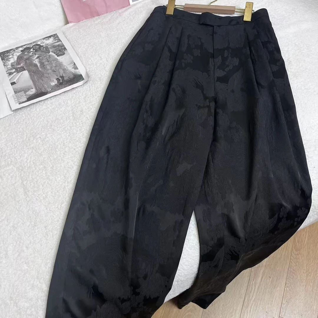 春季新款休闲时尚百搭直筒休闲裤h4474