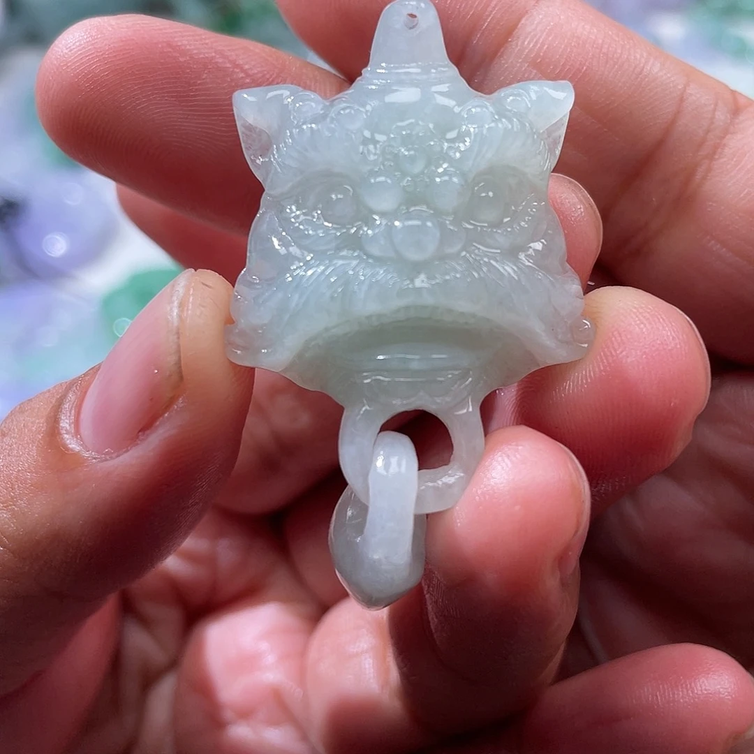 翡翠未镶嵌颈饰翡玉缘翡翠