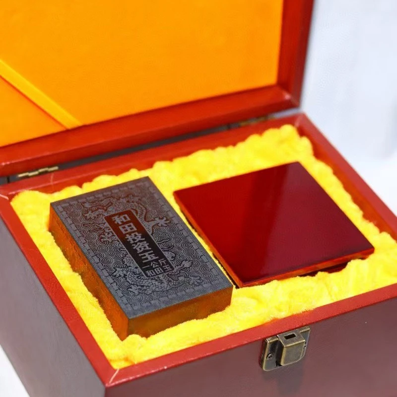 【抖音官方质检发货正品保真】天然和田玉投资玉摆件