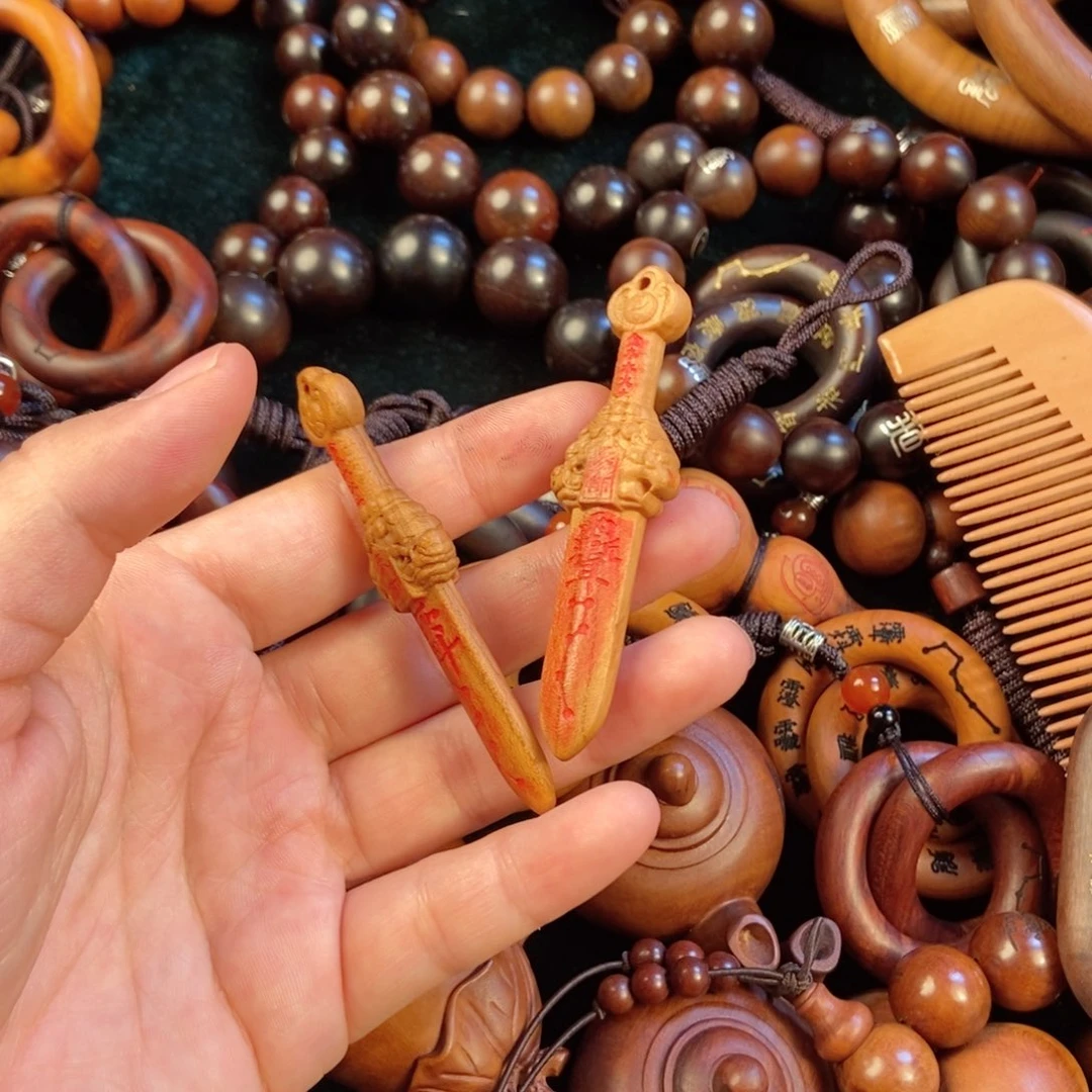 木天师剑雷击枣木的