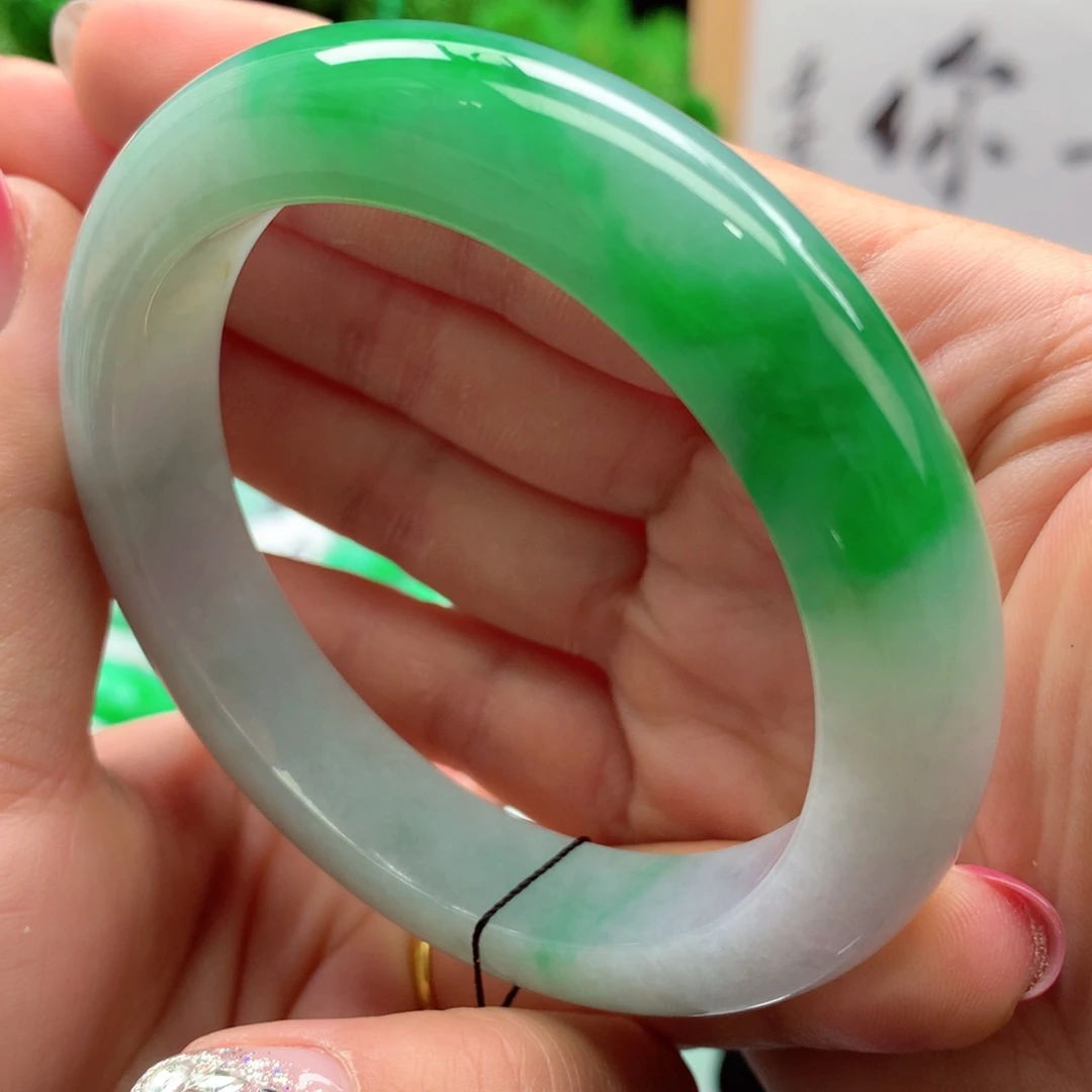 未镶嵌手镯翡翠缅甸58.8圈口