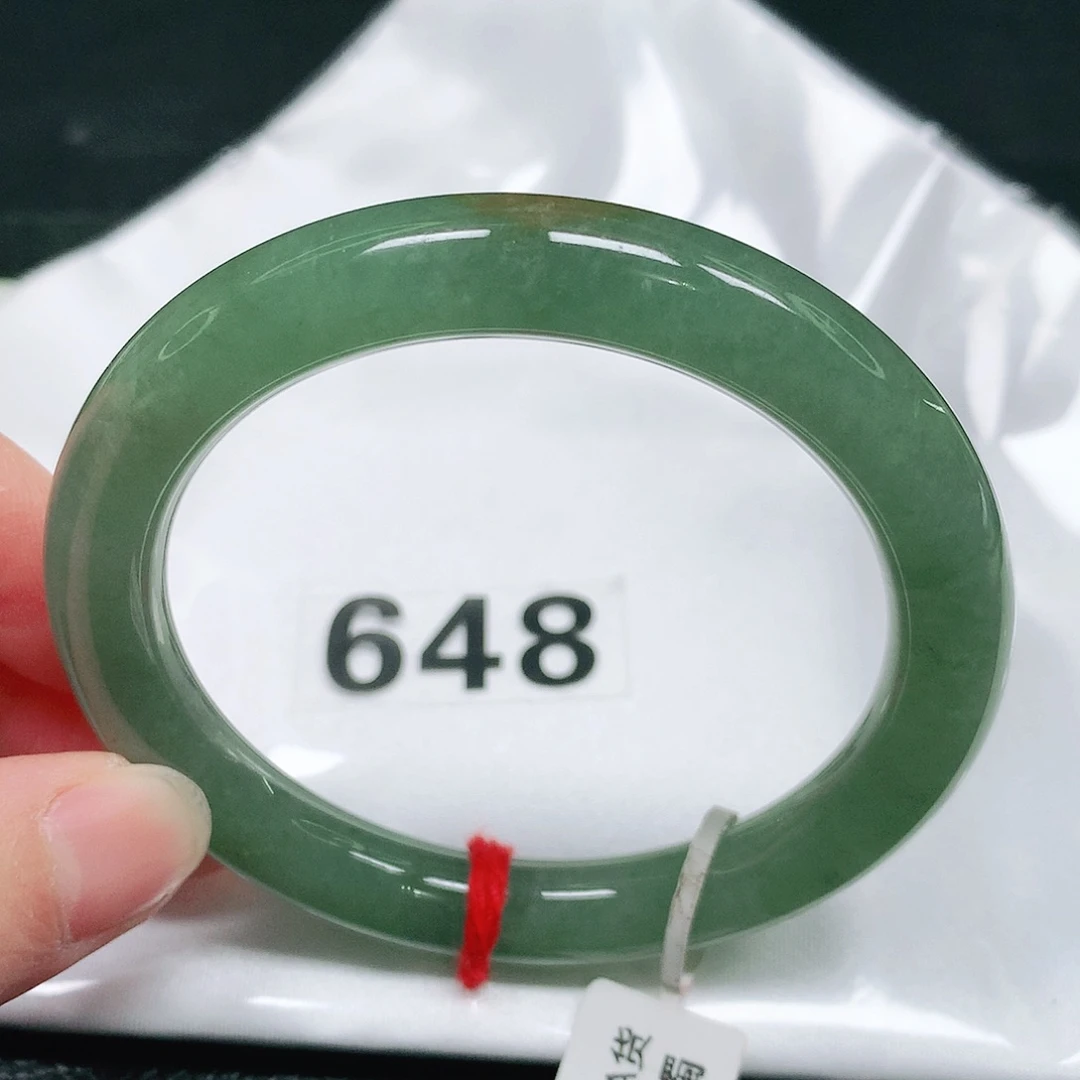 未镶嵌手镯（圆镯）翡翠28 号翡翠手镯