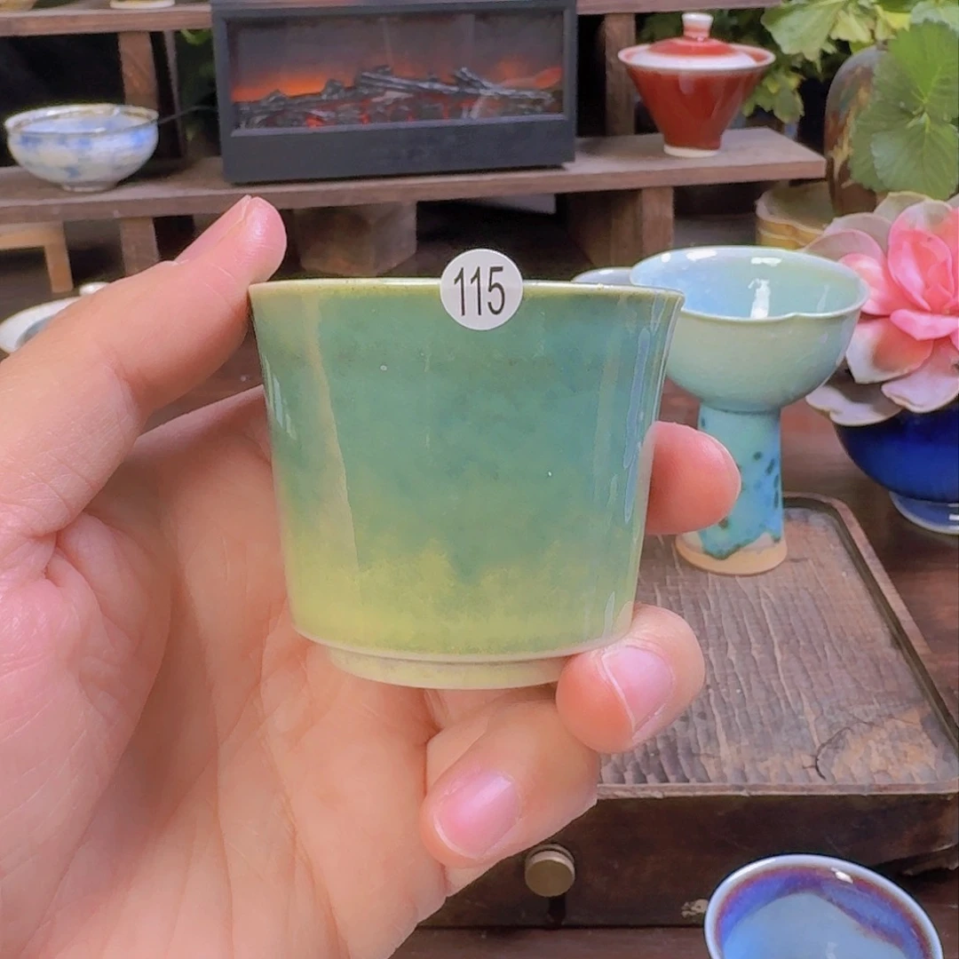手工陶瓷主人杯杯115