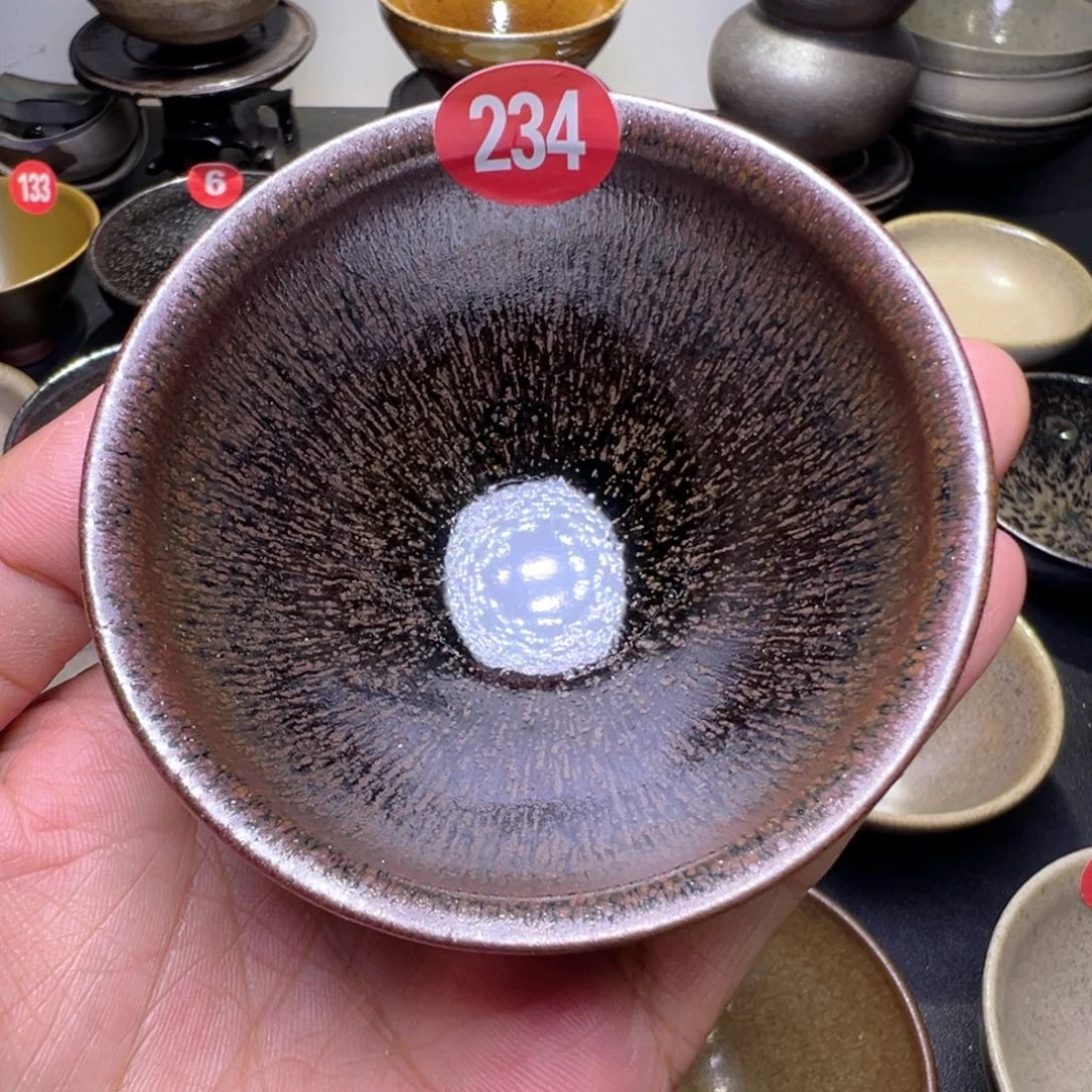 茶盏青御坊龙窑柴烧茶盏