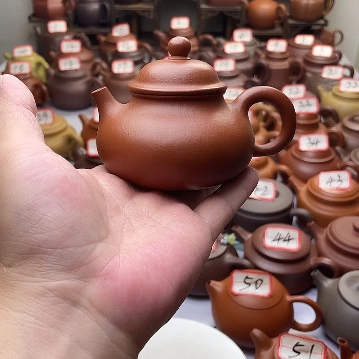 霸***裁茶壶紫砂微瑕半手工