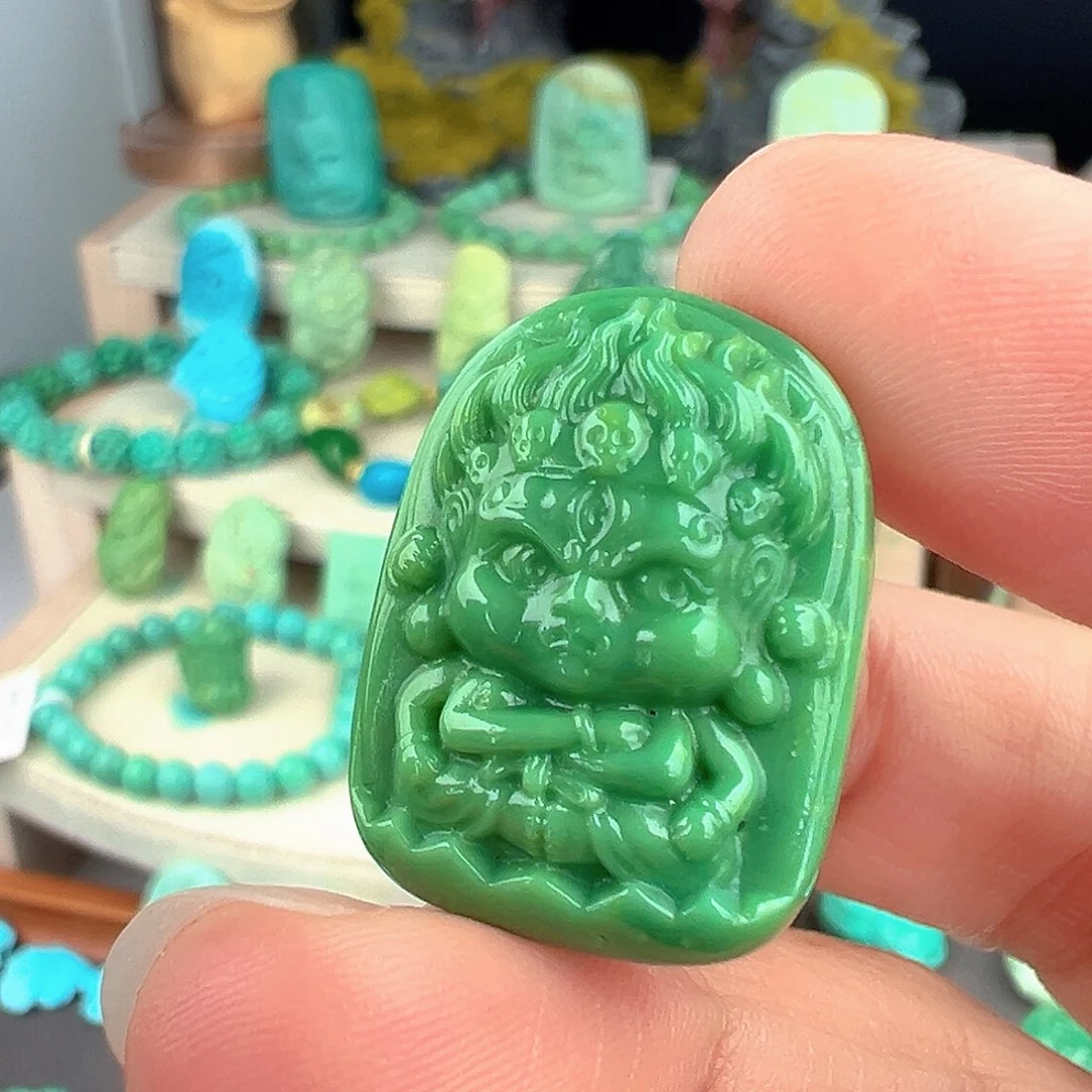 绿松石未镶嵌主播万珍