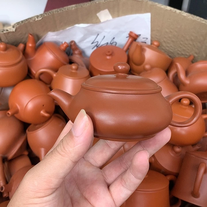 原矿朱泥茶壶茶具家用130