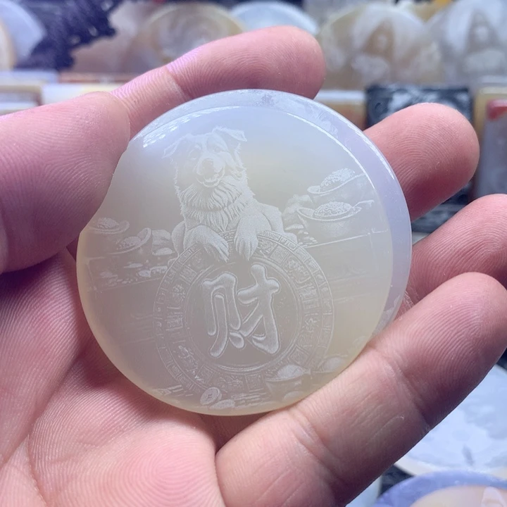 未镶嵌颈饰玛瑙/玉髓