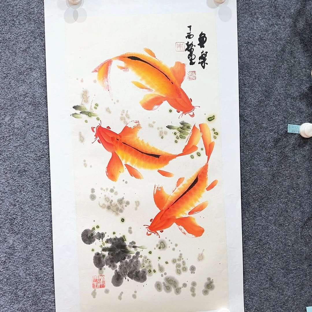 国画纯手绘系列画心