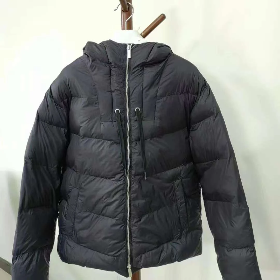 虎儿 3-1256 设计款抽绳连帽面包服